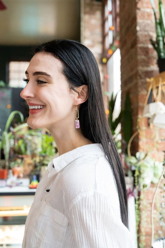 Raya Earrings - Bubblegum Spiffy & Splendid