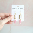 Raya Earrings - Bubblegum Spiffy & Splendid