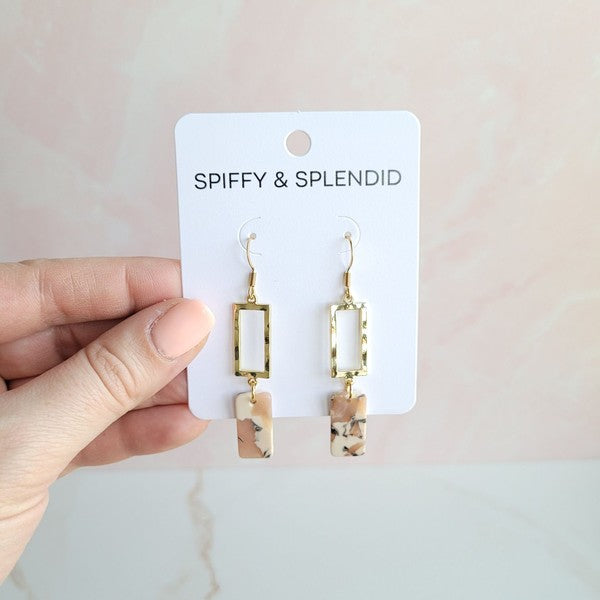 Raya Earrings - Sandstone Spiffy & Splendid