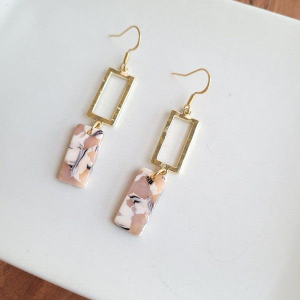 Raya Earrings - Sandstone Spiffy & Splendid