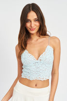 LACE CAMI BRALETTE TOP Emory Park