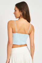 LACE CAMI BRALETTE TOP Emory Park