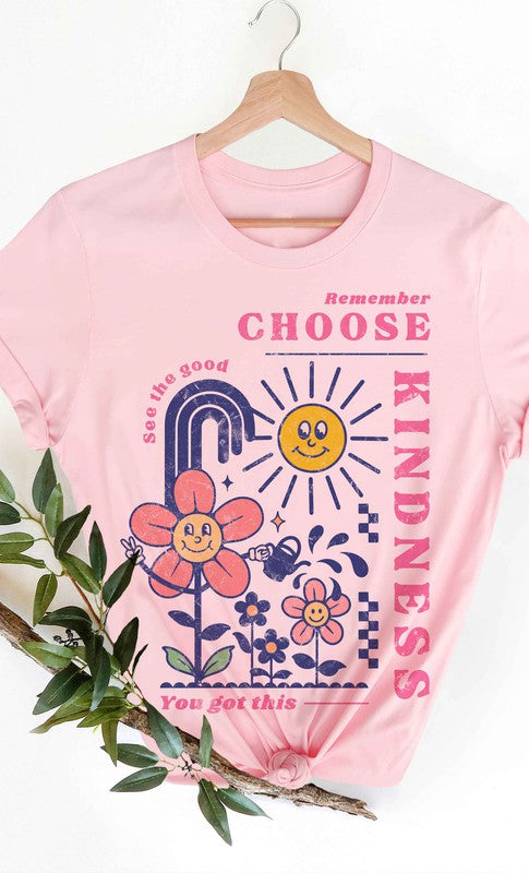 CHOOSE KINDNESS GRAPHIC TEE BLUME AND CO.