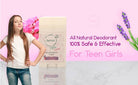 All-natural Deodorants for Kids & Teens BeNat