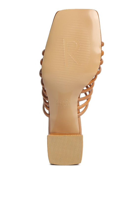 Fairleigh Strappy Slip On Sandals Rag Company