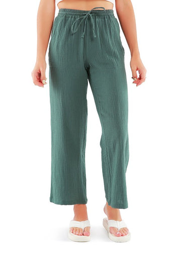 Drawstring Casual Lounge Wide Pants Rag Company