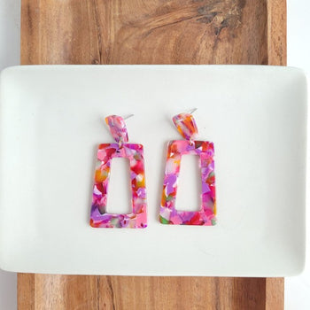 Avery Earrings - Paradise Pink Spiffy & Splendid