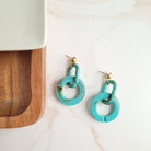 Cora Earrings - Torquoise Spiffy & Splendid