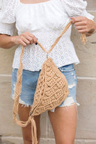 Macrame Sling Bag Aili's Corner