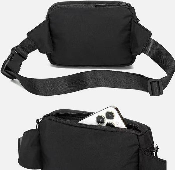 Adventurer Nylon Sling Belt Bag Aili's Corner