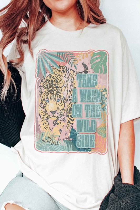 TAKE A WALK ON THE WILD SIDE GRAPHIC T-SHIRT BLUME AND CO.