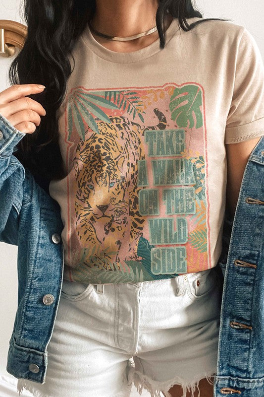 TAKE A WALK ON THE WILD SIDE GRAPHIC T-SHIRT BLUME AND CO.