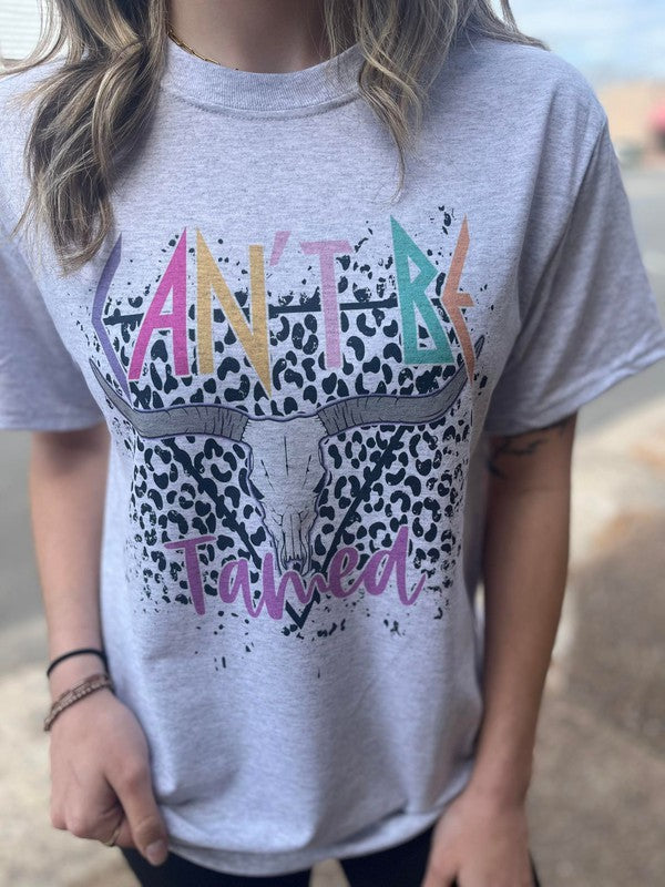 Can't Be Tamed Tee Ask Apparel