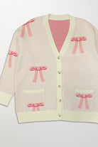 All over bow knit cardigan Miss Sparkling