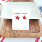 Liberty Star Studs - Red Spiffy & Splendid