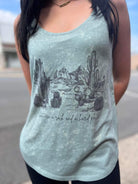 Between A Rock And A Hard Place Tank Ask Apparel