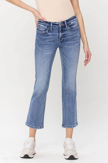 Mid Rise Kick Flare Jeans VERVET by Flying Monkey