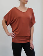 BAMBOO SK COLLECTION SIGNATURE TUNIC TOP Fabina