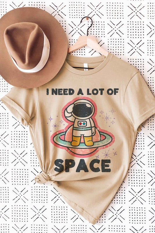 I NEED A LOT OF SPACE GRAPHIC TEE BLUME AND CO.