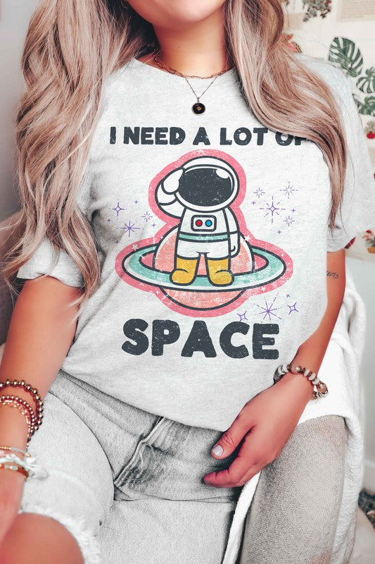I NEED A LOT OF SPACE GRAPHIC TEE BLUME AND CO.