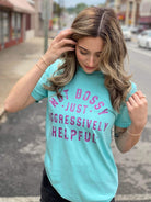 Not Bossy Tee Ask Apparel