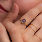 Bejeweled Mood Ring HONEYCAT Jewelry