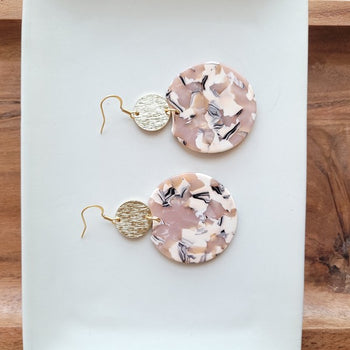 Zoey Earrings - Sandstone Spiffy & Splendid