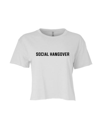 Social Hangover graphic Cropped Festival Tee Ocean and 7th