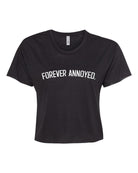 Forever Annoyed graphic Cropped Festival Tee Ocean and 7th