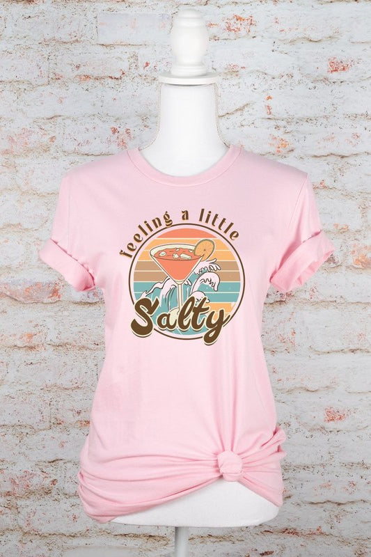 Feeling A Little Salty Graphic Tee Ocean and 7th