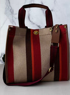 Stripe Tote ClaudiaG Collection