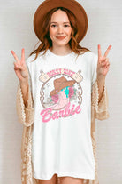 Cowgirl Barbie Graphic Tee Khristee