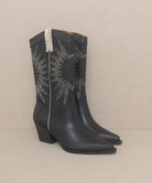 OASIS SOCIETY Halle - Paneled Cowboy Boots Oasis Society
