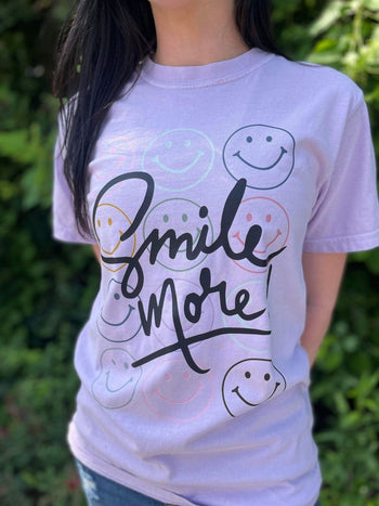 Smile More Tee Ask Apparel