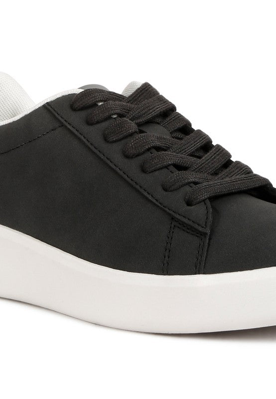 Minky Lace Up Casual Sneakers Rag Company