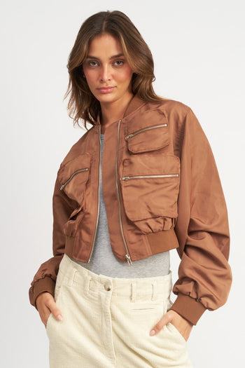 CROPPED BOMBER JACKET Emory Park