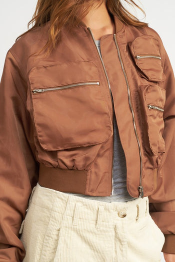 CROPPED BOMBER JACKET Emory Park