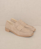 OASIS SOCIETY June - Square Toe Penny Loafers Oasis Society