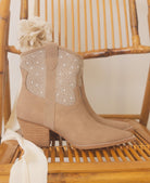 OASIS SOCIETY Cannes - Pearl Studded Western Boots Oasis Society