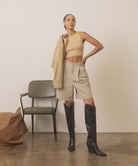 OASIS SOCIETY Barcelona - Knee High Western Boots Oasis Society