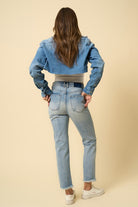 HIGH RISE STRAIGHT JEANS Insane Gene