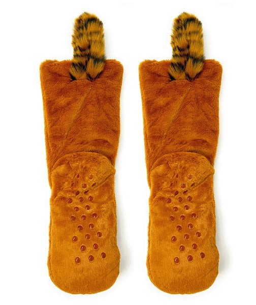 Red Panda - Women's Plush Animal Slipper Socks Oooh Yeah Socks