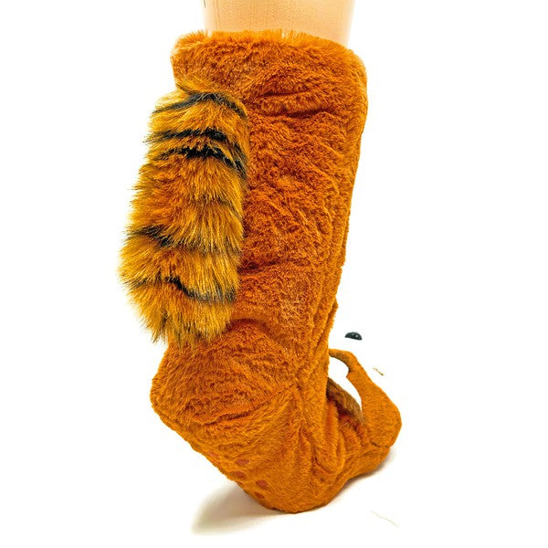 Red Panda - Women's Plush Animal Slipper Socks Oooh Yeah Socks