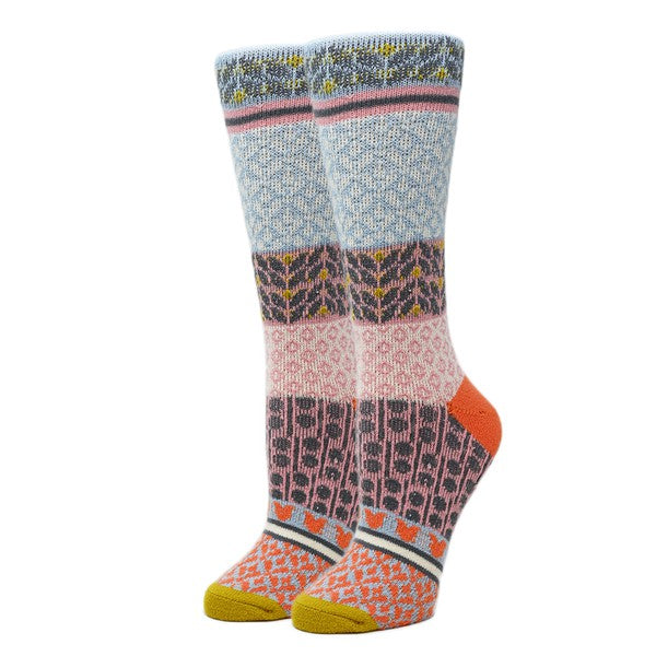 Ava - Women's Fuzzy crew socks Oooh Yeah Socks