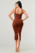 IT FEELS LIKE FALL MIDI DRESS Athina