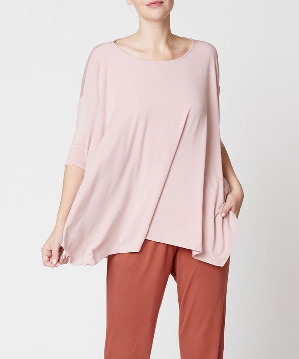 Bamboo Poncho Tunic Fabina