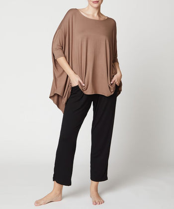 Bamboo Poncho Tunic Fabina