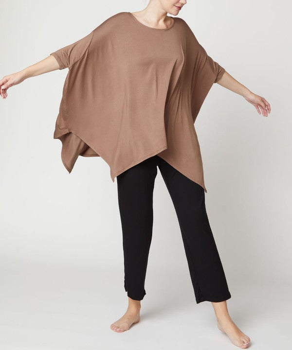 Bamboo Poncho Tunic Fabina