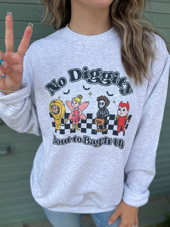 No Diggity Sweatshirt Ask Apparel