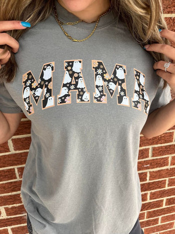 Halloween Mama Tee Ask Apparel